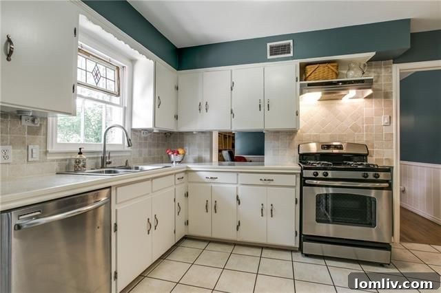 Elegant master bedroom with large windows and natural light