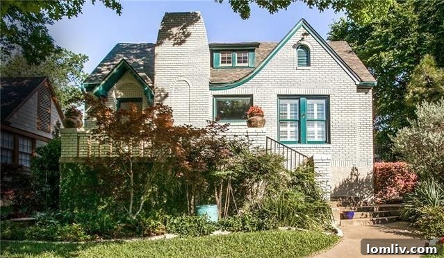 Charming exterior of 6815 Vivian Ave, Santa Monica Tudor home