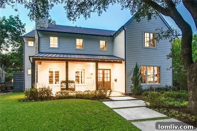 Exterior view of 6959 Dalhart Ln, Bob-O-Link Downs contemporary home