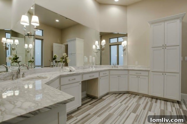 Modern Bathroom Vanity with Contemporary Finishes