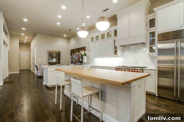 Spacious Dining Area Flowing from the Kitchen