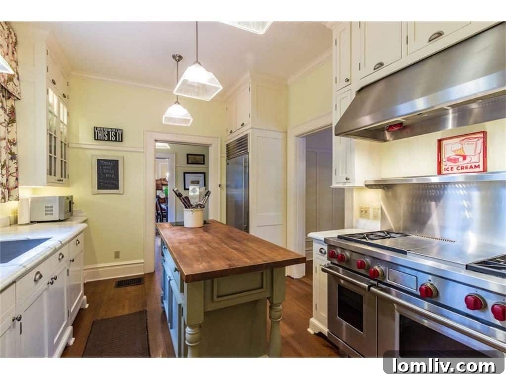View of Butler's Pantry and Integrated Kitchen Appliances