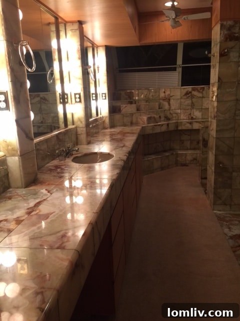 Onyx master bath, 
