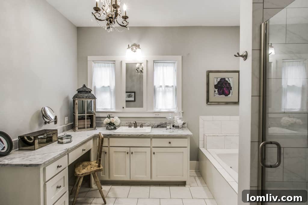 Hallway with built-in cabinets and bookcases, offering useful storage in an older home