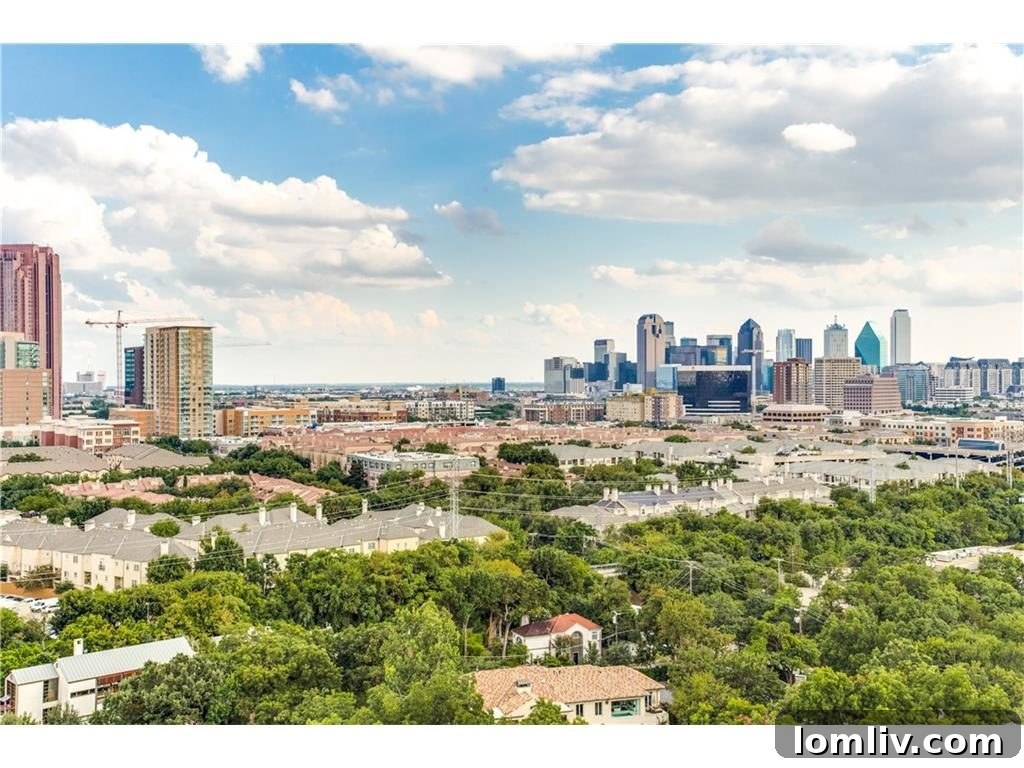 Expansive City Views from The Warrington Balcony