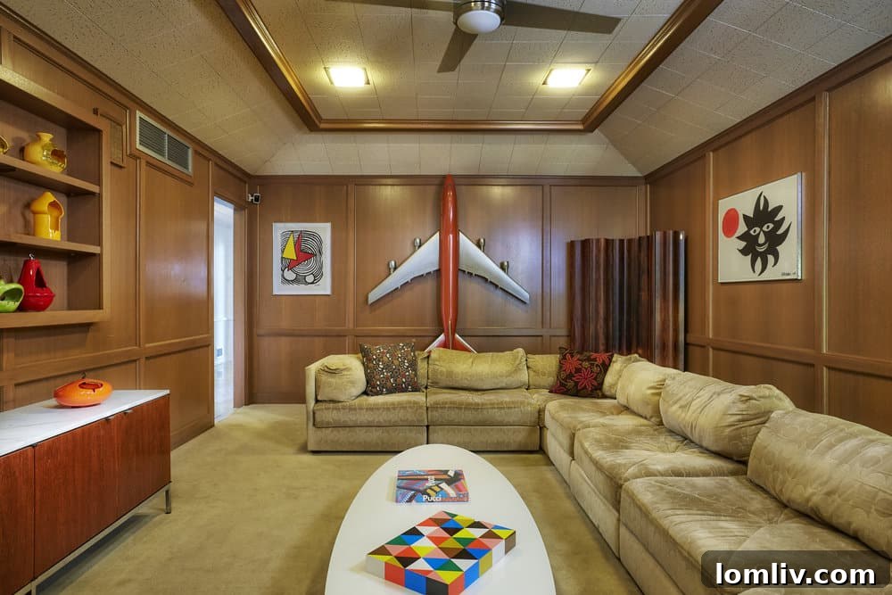 Modern Mile home tour featuring an incredible home stuffed with tons of midcentury art and design.