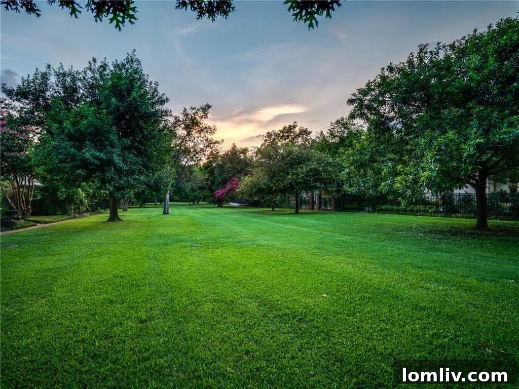 Community pathway through the beautiful Greenway Parks landscape