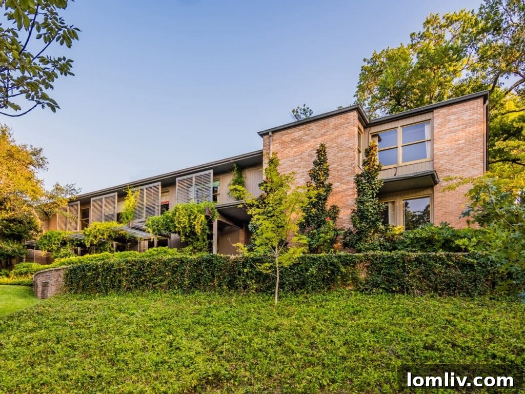 Penson House Highland Park O'Neil Ford