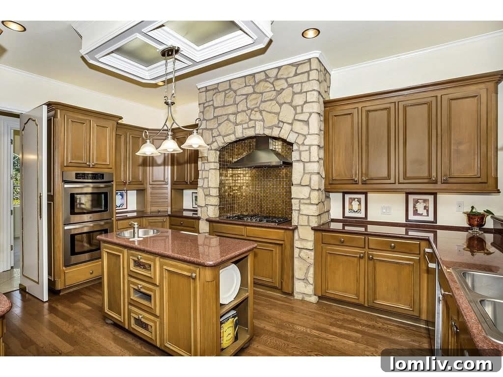 Dated Kitchen with Potential