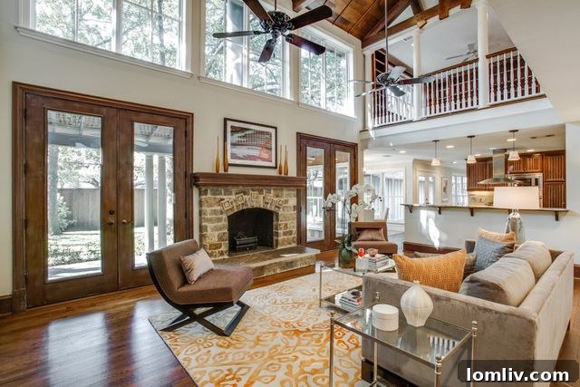 Radiant North Highlands Estate Steals the Show at Dallas Open Houses This Weekend 4 Spacious, modern kitchen with granite countertops and island at 4420 Cedarbrush Dr.