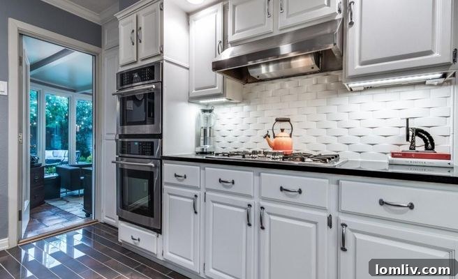 Sleek Kitchen Countertops and Cabinetry