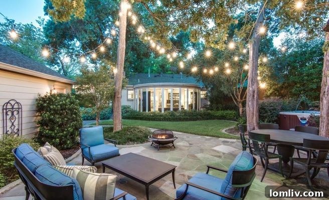 Relaxing Patio Area with Seating