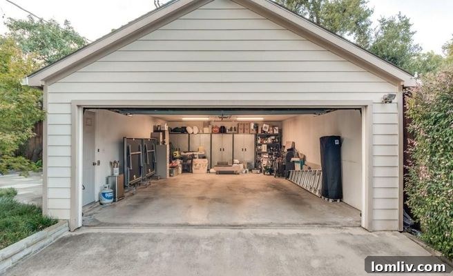 Two-Car Detached Garage with Storage