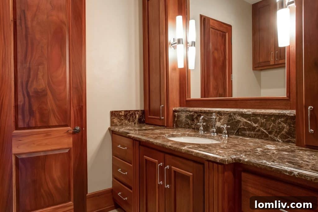 Mira Vista: What Every Buyer Wants 9 His master bathroom at 6808 Shadow Creek Court, featuring refined fixtures and finishes