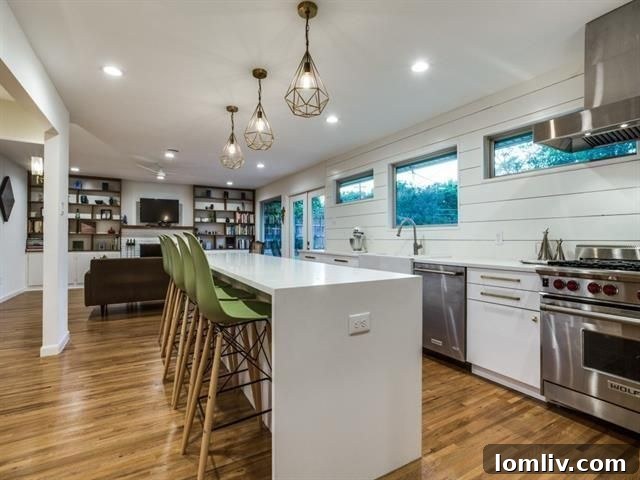 Serene Master Bedroom with Windows Overlooking Backyard