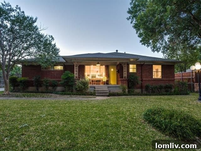 Exterior View of 527 S. Manus Dr. - Wynnewood North Renovation