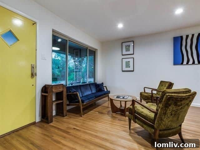 Gourmet Kitchen with Oversized Island and Brass Pendants