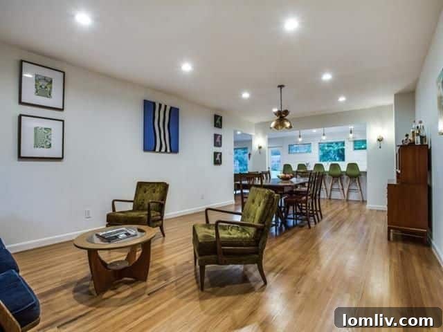 Farmhouse Style Kitchen with White Cabinets and Quartz Countertops