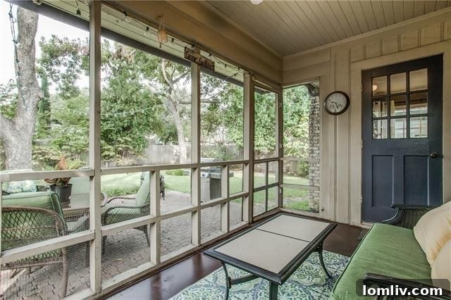 Backyard Fence and Greenery