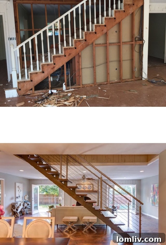 Spacious Living Area with Modern Furniture and Art