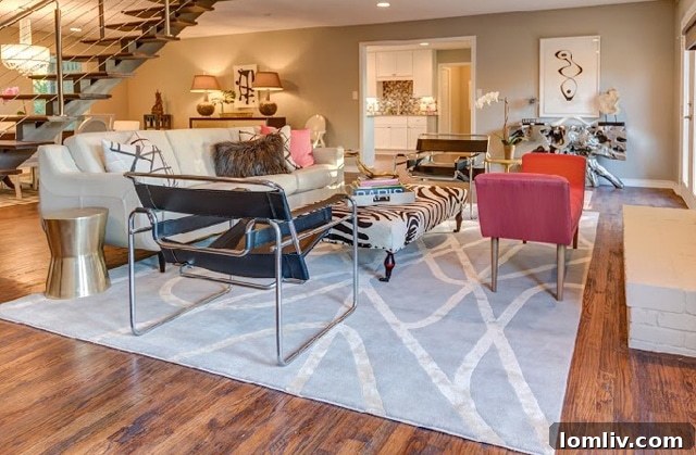 Modern Bathroom with Dual Sinks and Contemporary Fixtures