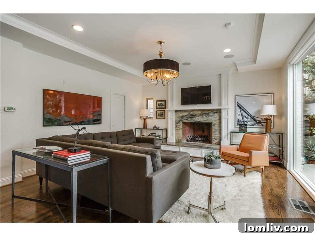 Heated Infinity Pool and Outdoor Living Area