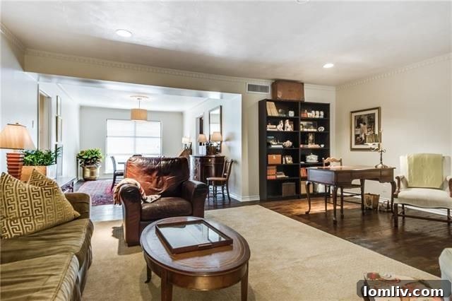 Bandera's Pink Wall Condos: A Lucrative Steal 3 6151 Bandera Avenue Unit C Living Dining Area - Renovation Potential