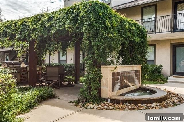 Assigned covered parking spaces for residents of 5806 Birchbrook Drive