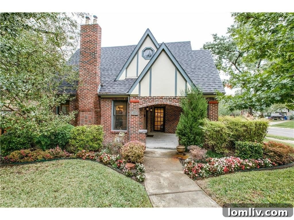 Stunning Tudor Home in Dallas's Hollywood Heights