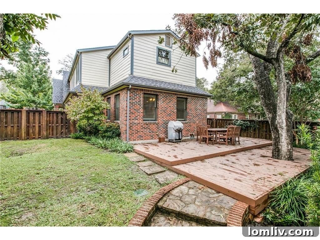 Exterior facade of the stunning Tudor home