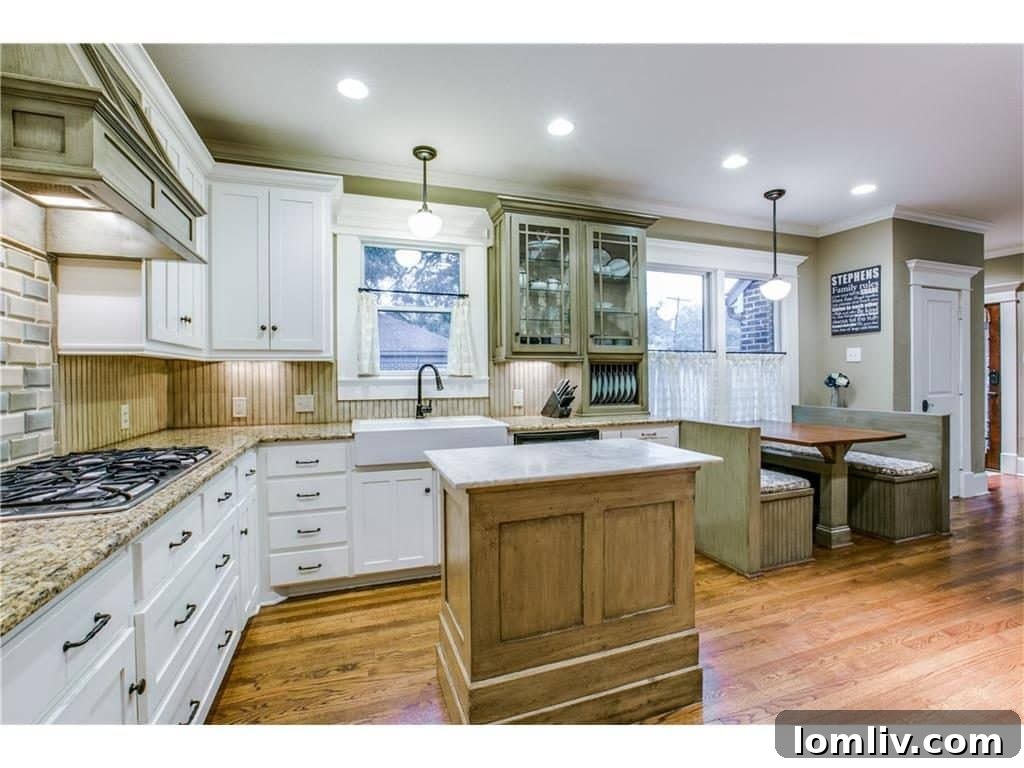 Elegant bathroom with contemporary fixtures