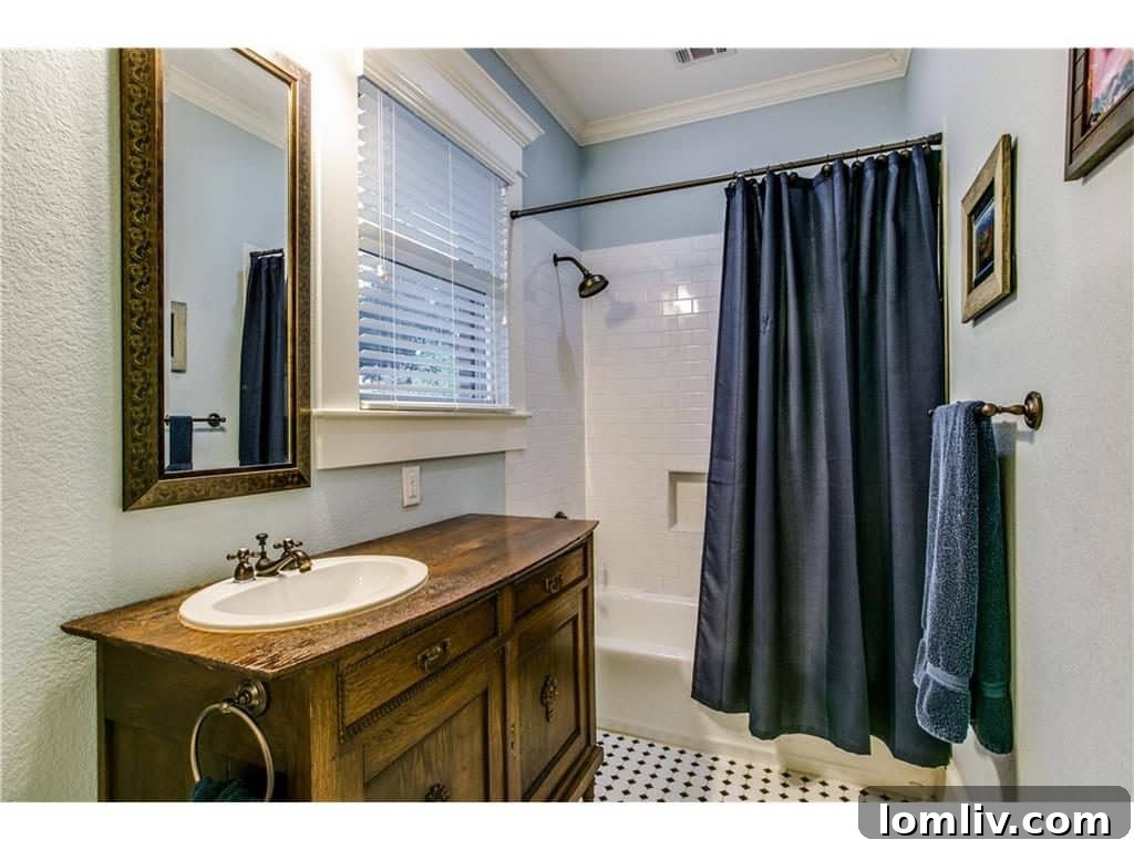 Spacious bedroom with ample natural light