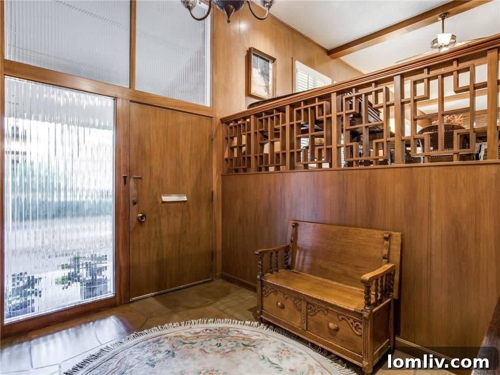 948 Forest Grove Foyer - Mid-Century Modern Entrance