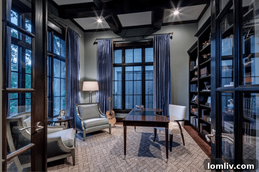 Contemporary kitchen featuring high-end appliances and thoughtful layout