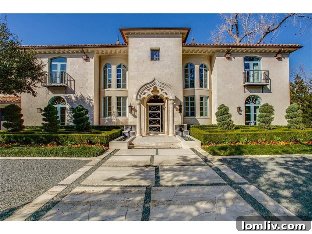 Dallas Real Housewives House - Turtle Creek Drive Mansion