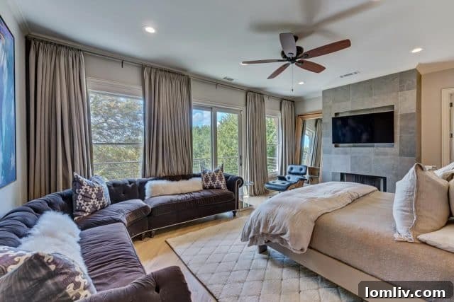 Subsidiary seating area with a club-ish vibe