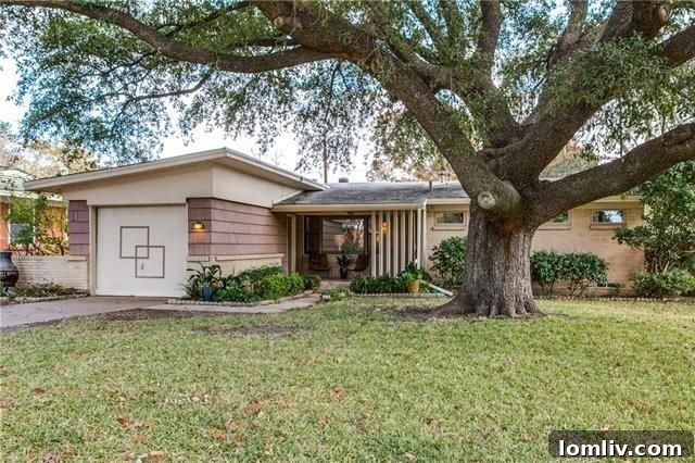 Stunning East Dallas Midcentury Ranch Home at 214 Leda Drive