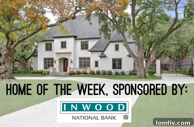 Luxury Custom Home Facade in Preston Hollow, Dallas