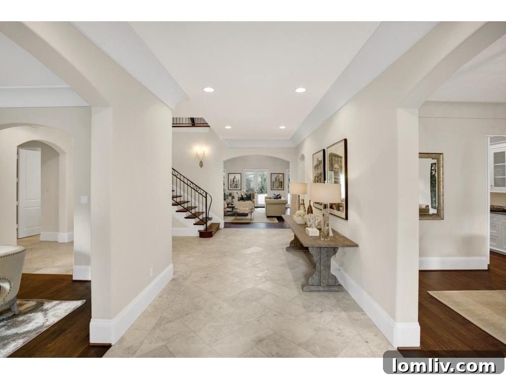 Elegant Entryway of 4309 Woodfin Drive