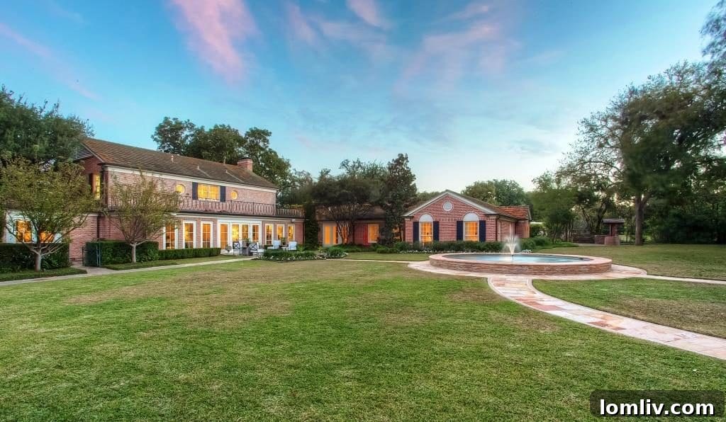 The Majestic Grounds of 3861 Bellaire Circle