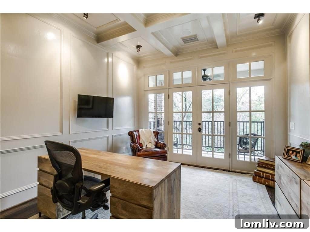 Well-appointed secondary bedroom with elegant decor and comfortable ambiance