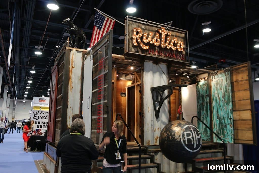 Everything from custom doors to drink coolers at the National Hardware Show.