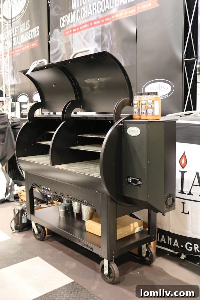 Serious grill power by Louisiana Grill