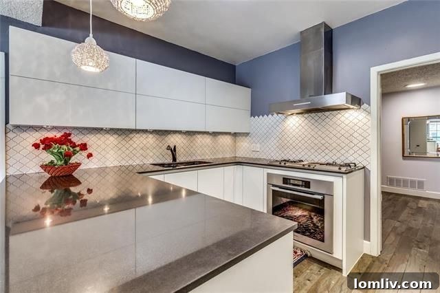 Foyer with Hardwood Floors