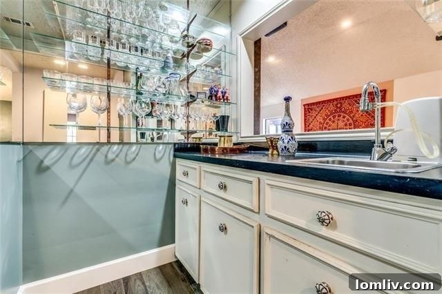 Spacious Master Bedroom Hardwood Floors