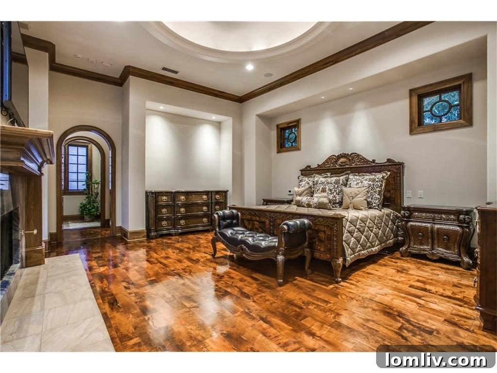 Expansive Swimming Pool and Patio Area