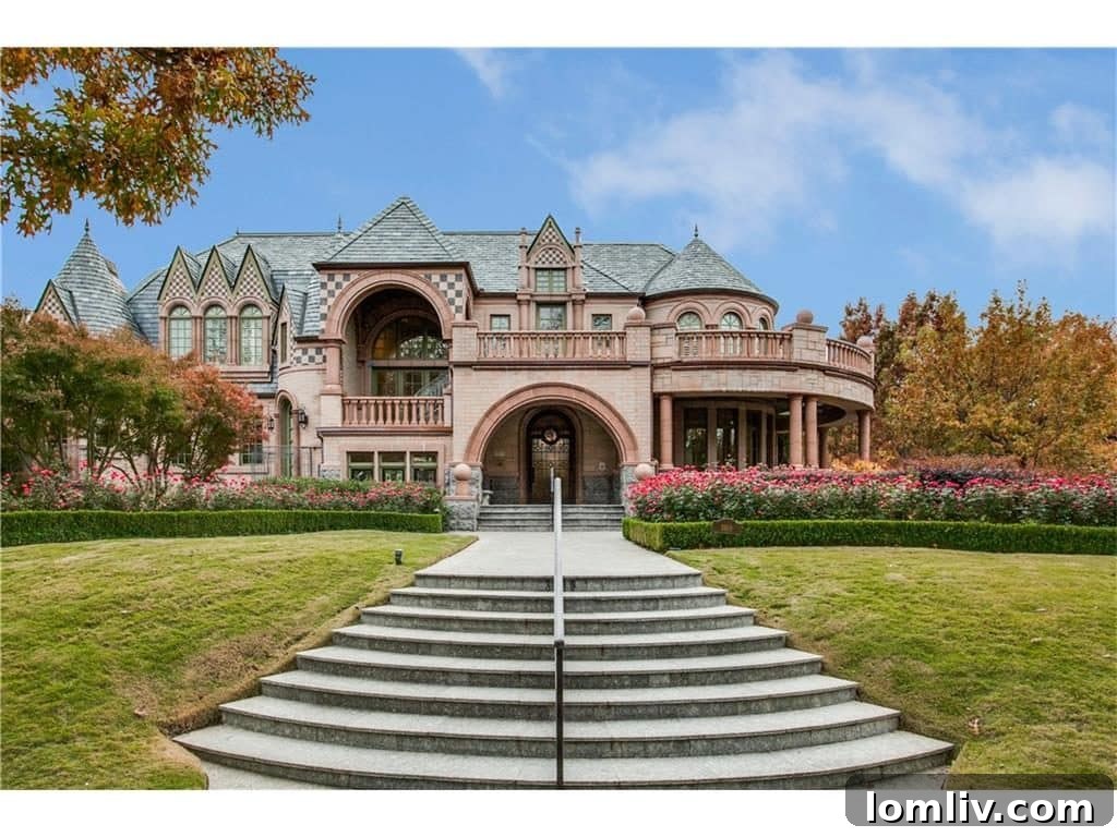 Grand Entrance Hall with Ornate Details