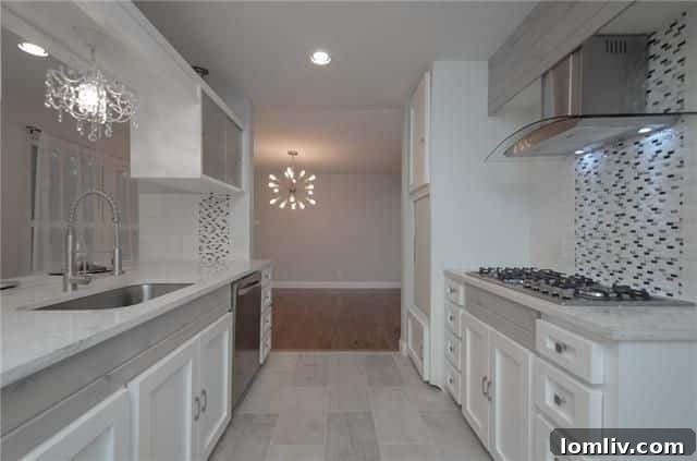 Dallas Open House Spotlight: A Masterpiece Craftsman in Junius Heights 24 Open concept living area with hardwood floors at 4626 Dove Creek Way