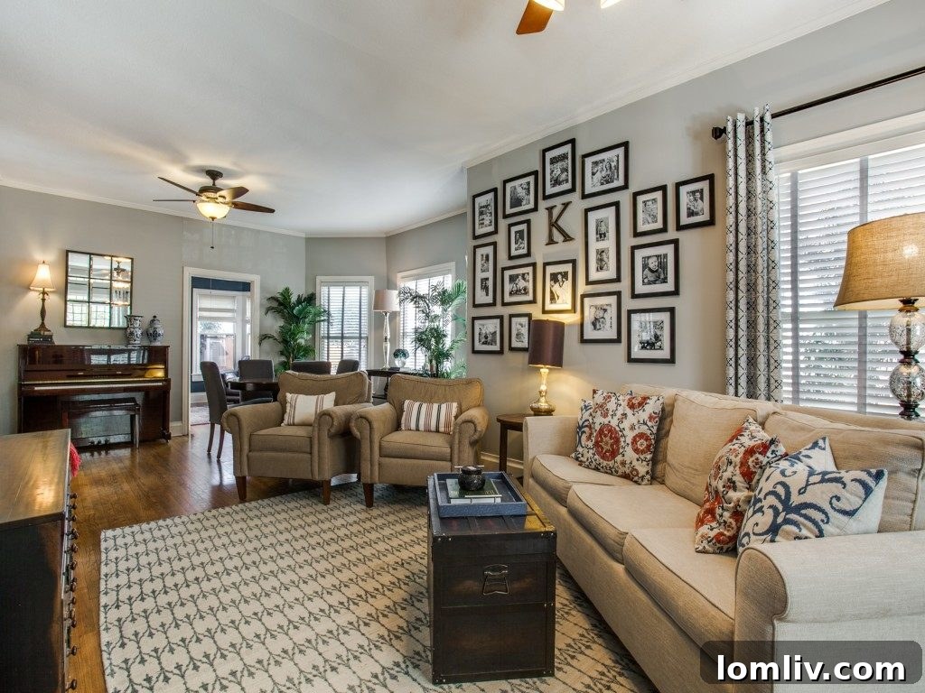 Stylish kitchen with modern appliances and ample counter space