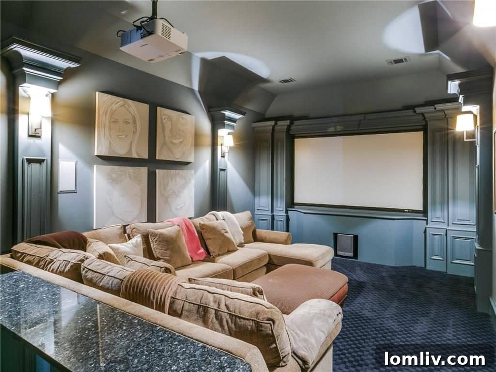 Preston Hollow Home at Dusk